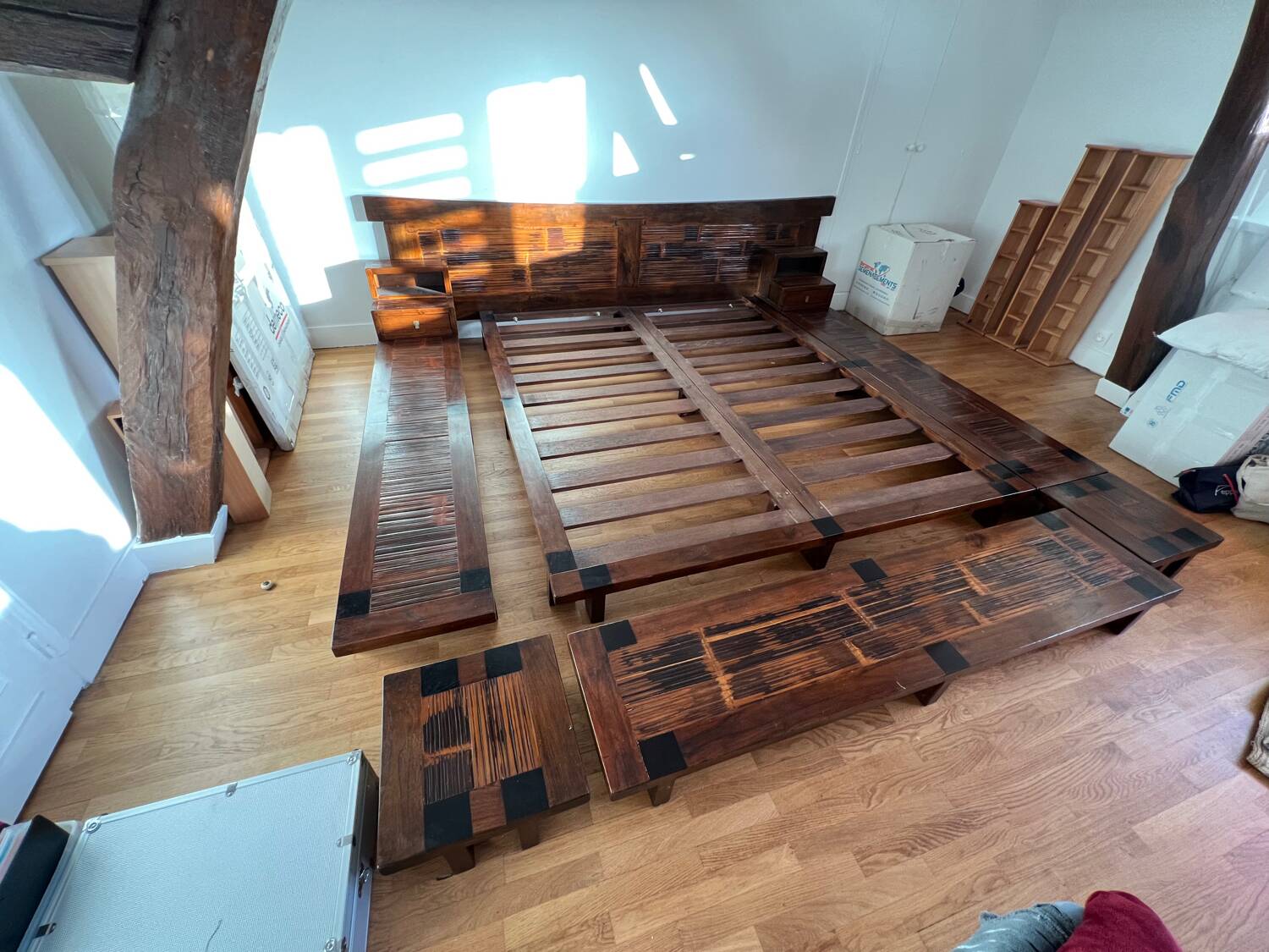 Bed from the Colonial House