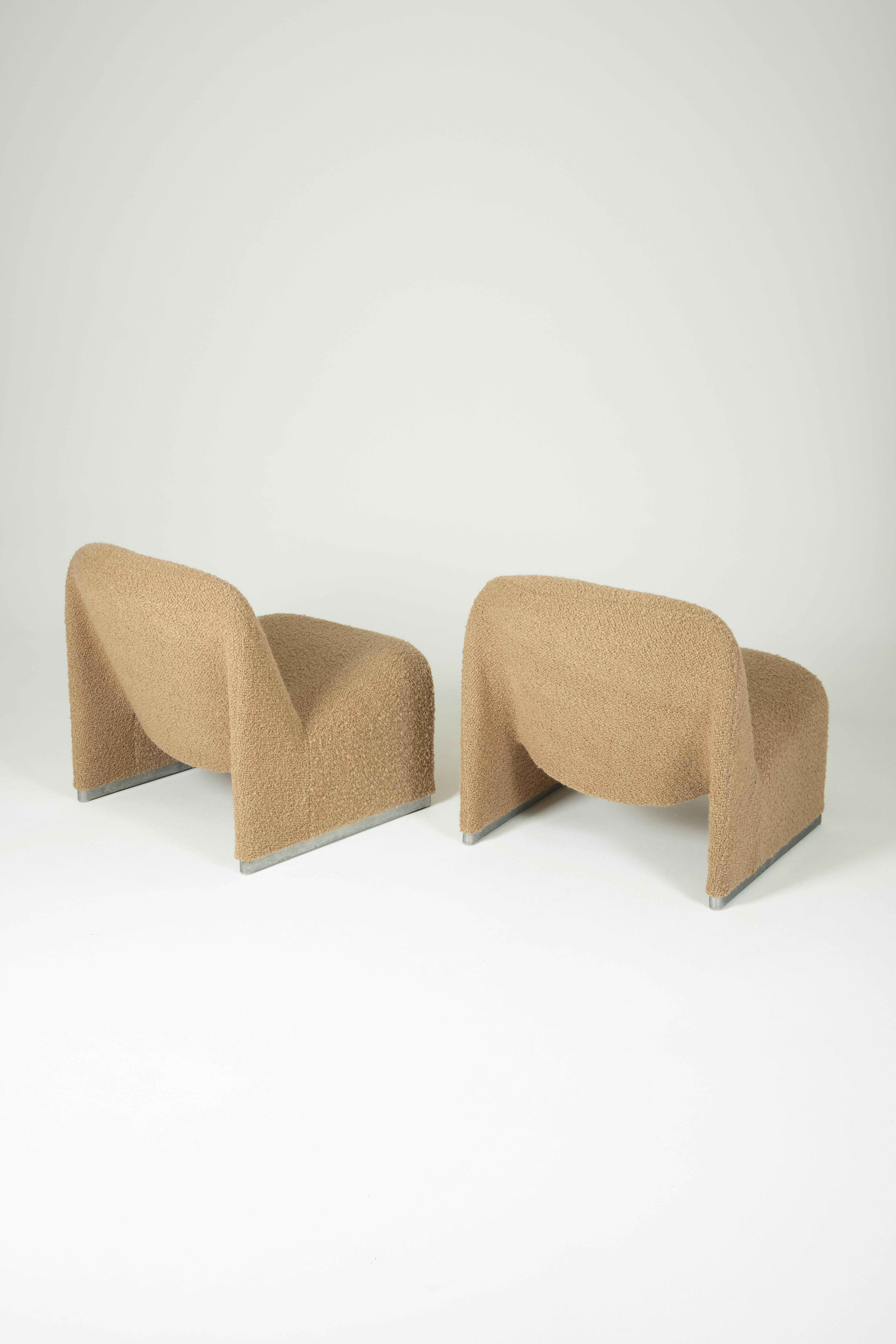 Pair of Alky armchairs by Giancarlo Piretti for Artifort 1970s