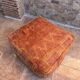 Handmade Berber Kilim pouf, floor cushion