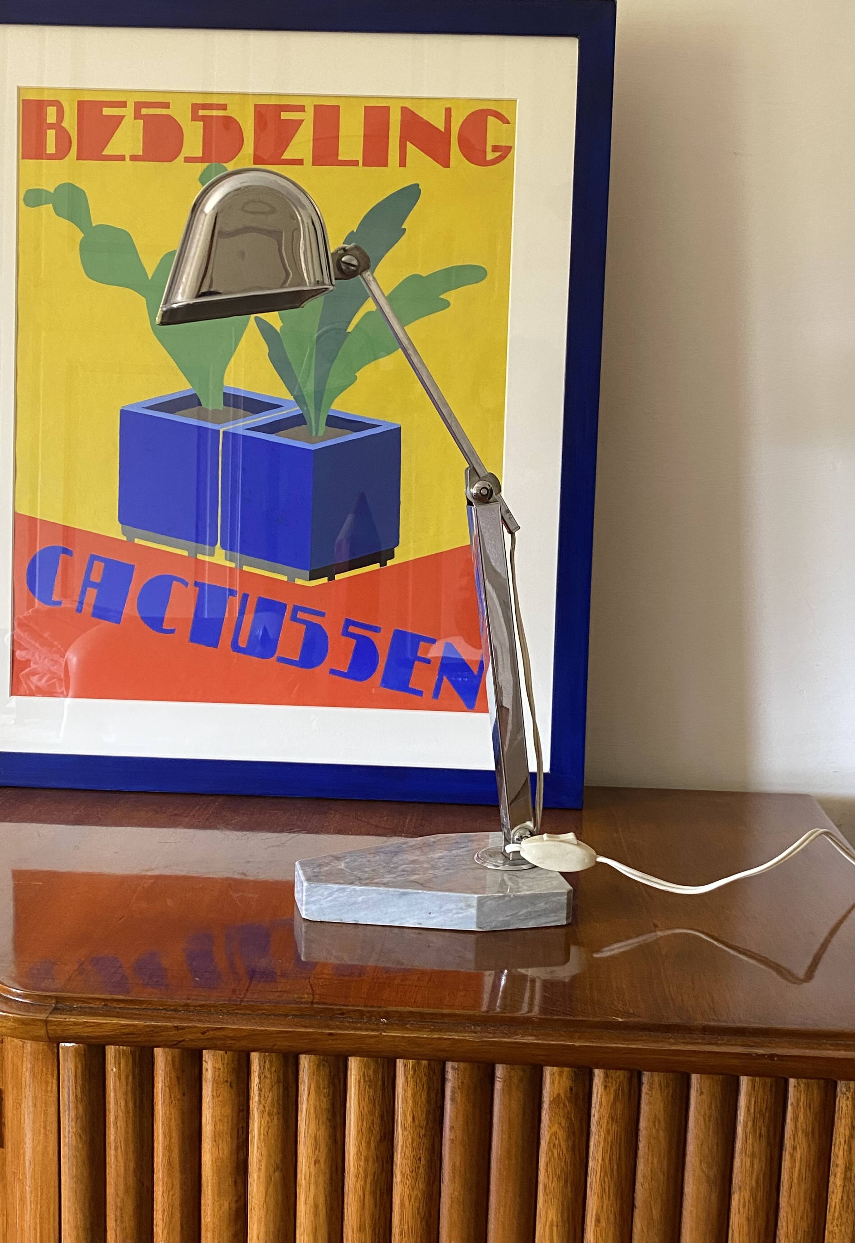 Art Déco desk Lamp, Fare France, circa 1930