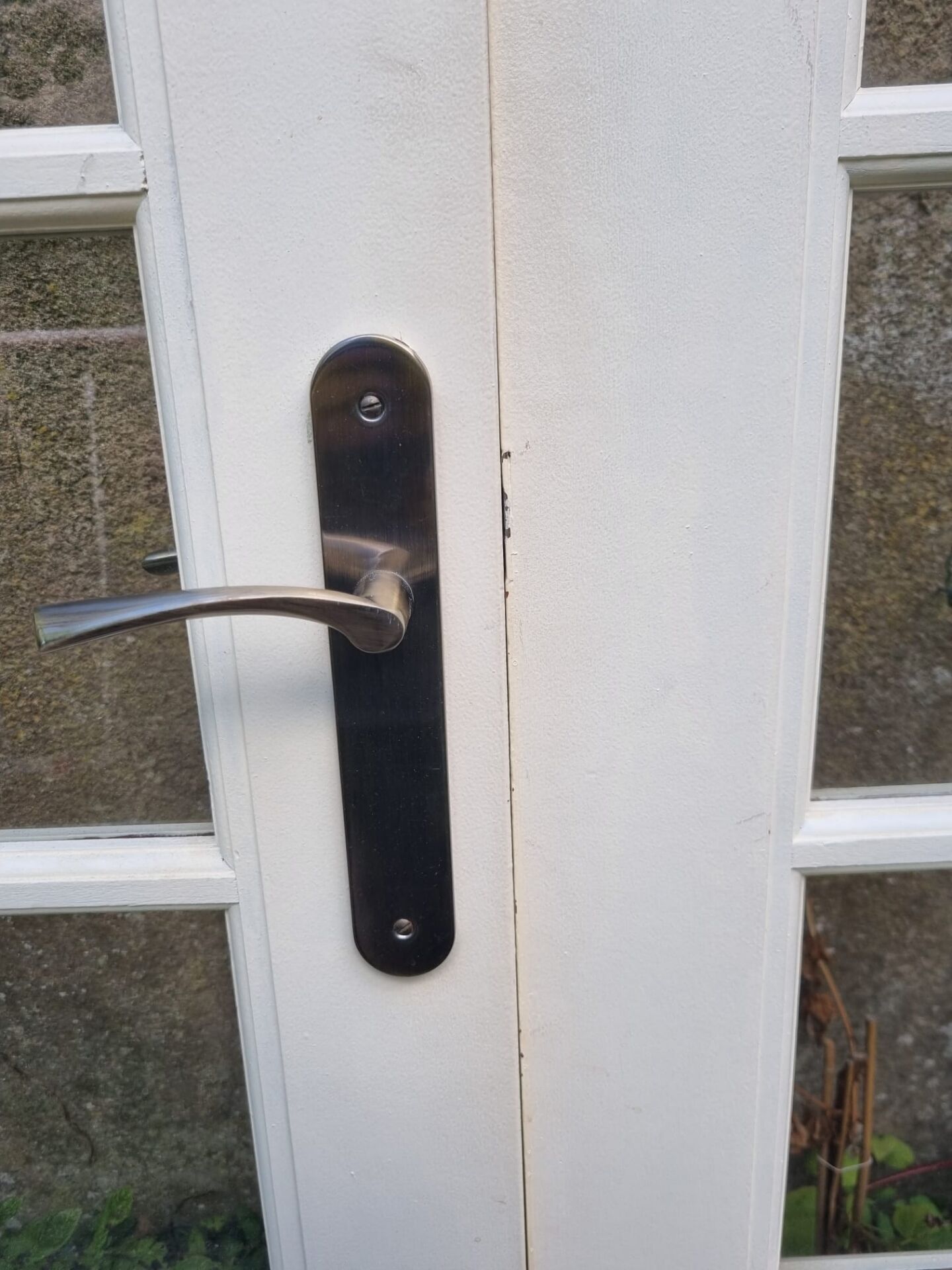 Double old doors