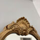 Golden baroque mirror in Louis XV style