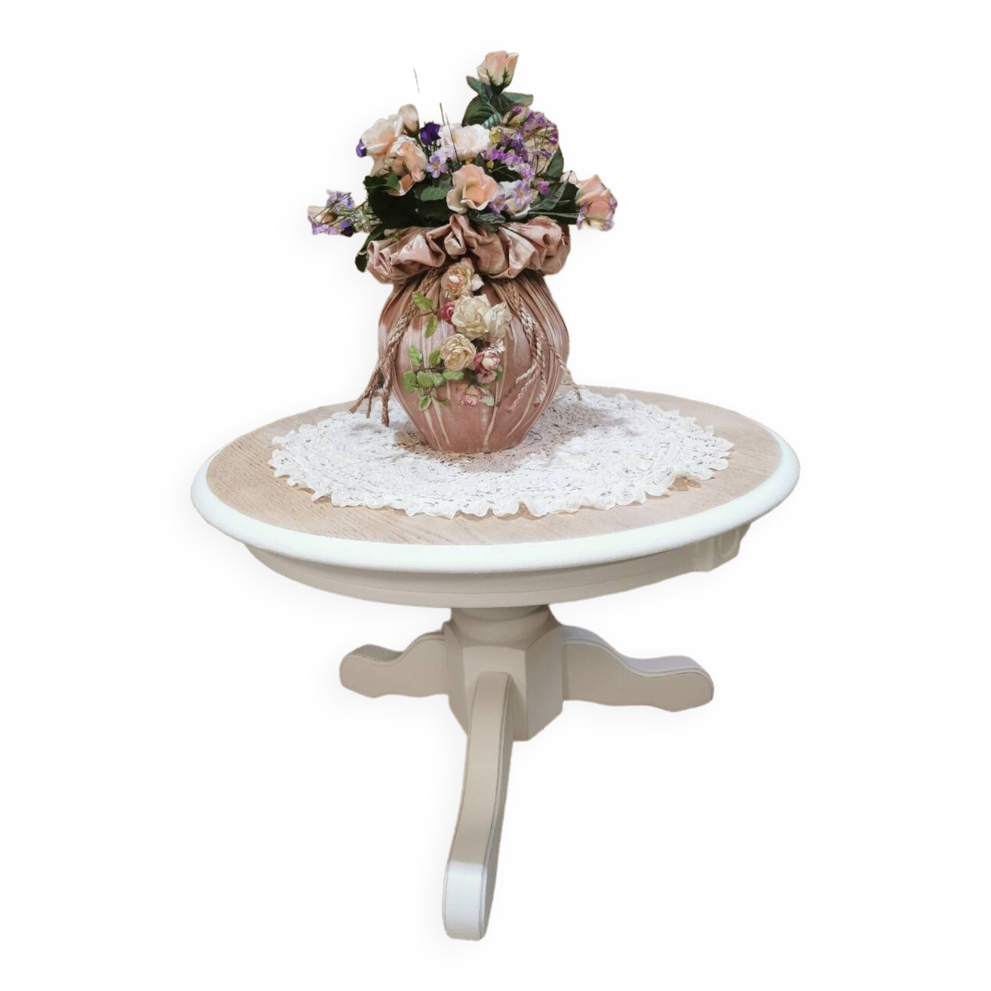 Round coffee table