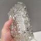 Helena Tynell Wall Lamp, Cast Bubble Glass, Black Metal, 1960s Germany