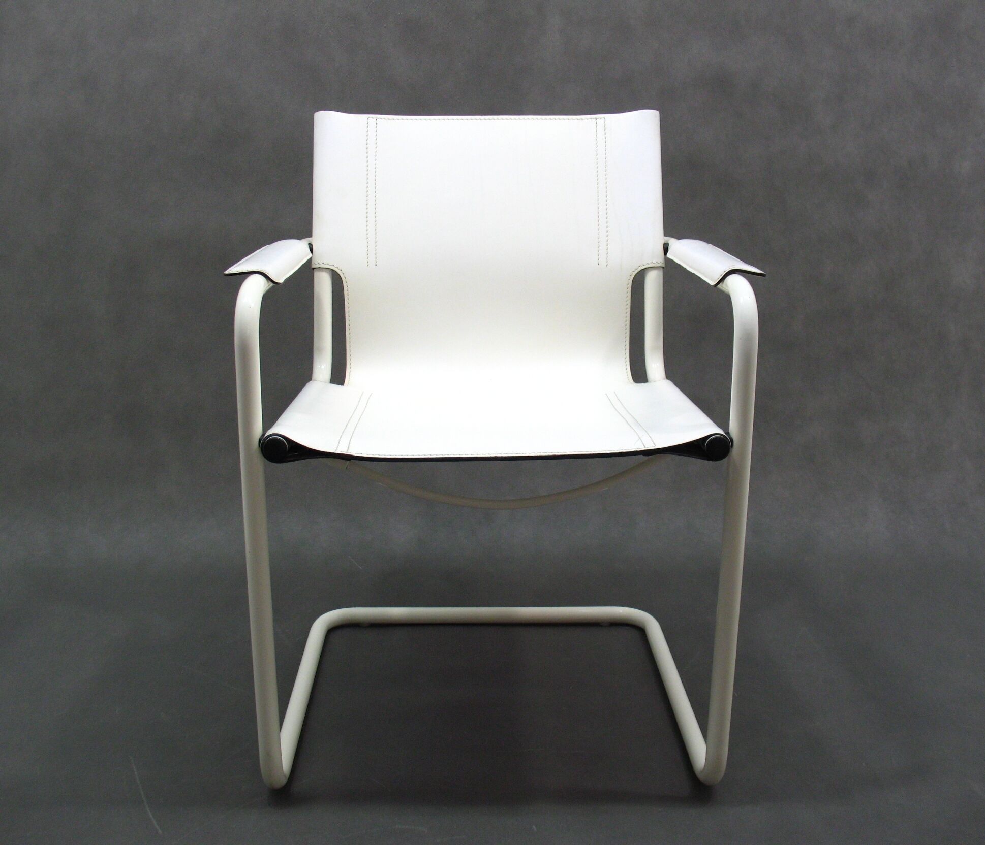 Tubular Bauhaus armchair, Italy, 1980s