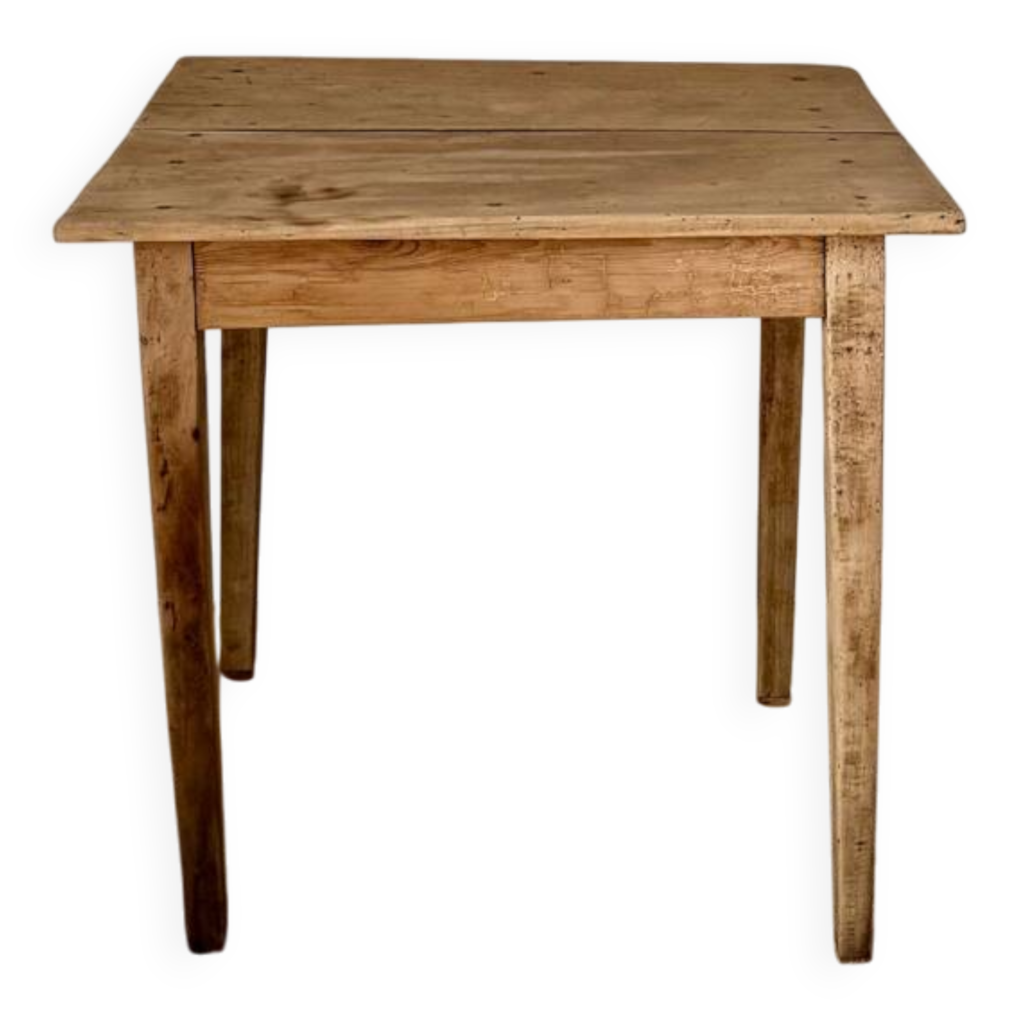 Renovated wooden side table or small desk