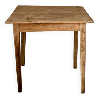 Renovated wooden side table or small desk