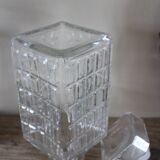 Rectangular patterned whisky decanter