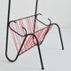 Side table / Scoubidou magazine rack 1950 vintage