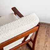 Canapé FD130/3 by Hvidt Mølgaard, Mid Century sofa in teak, Denmark