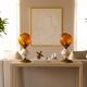 French Hollywood Regency lamp set