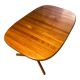 Dyrlund editor, scandinavian table in solid teak