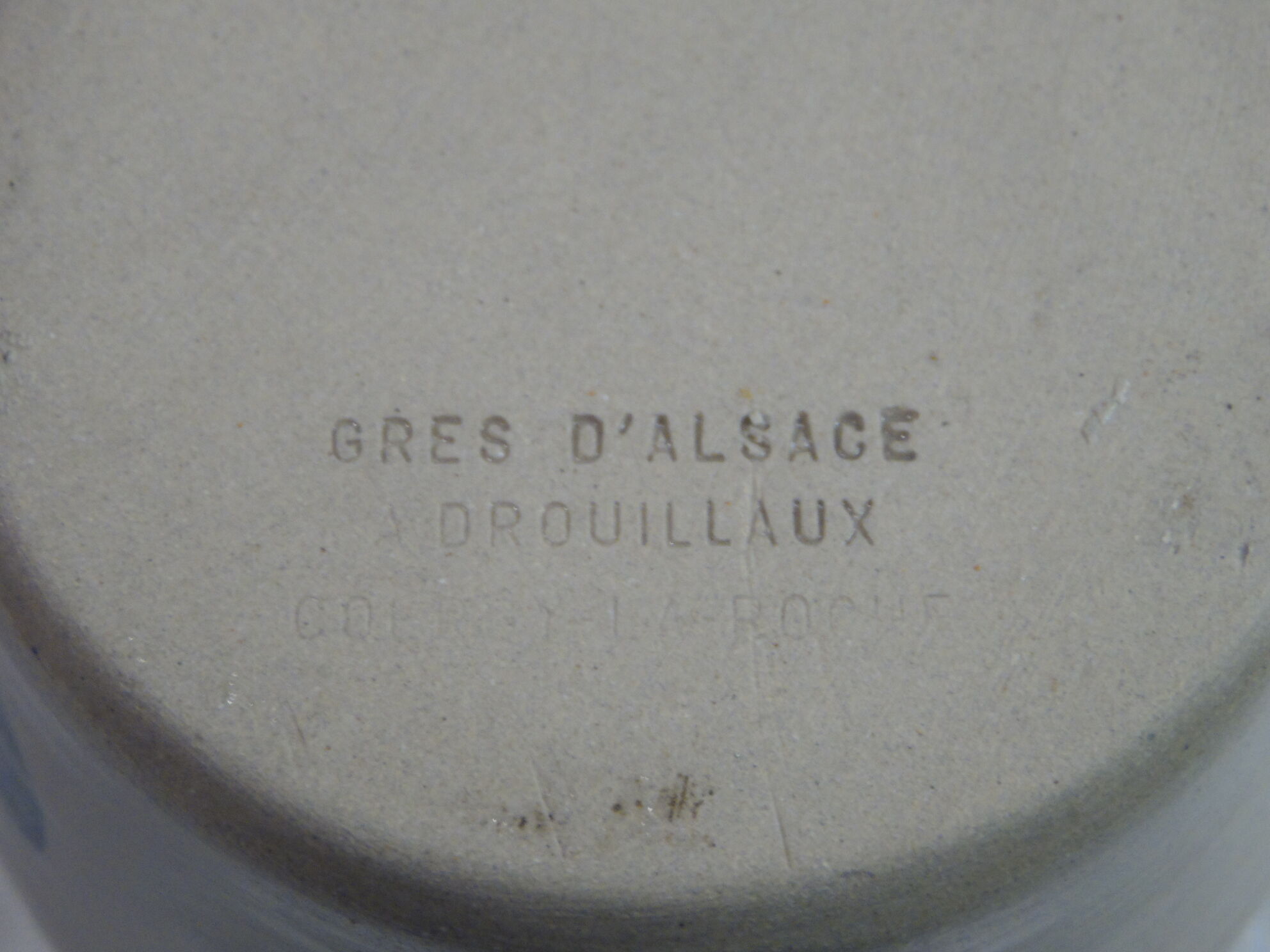 Alsace sandstone vase