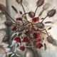 Oil painting on canvas bouquet of flowers