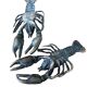 Decorative bronze crayfish