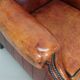 Vintage Dutch club chair in cognac leather, 1970s