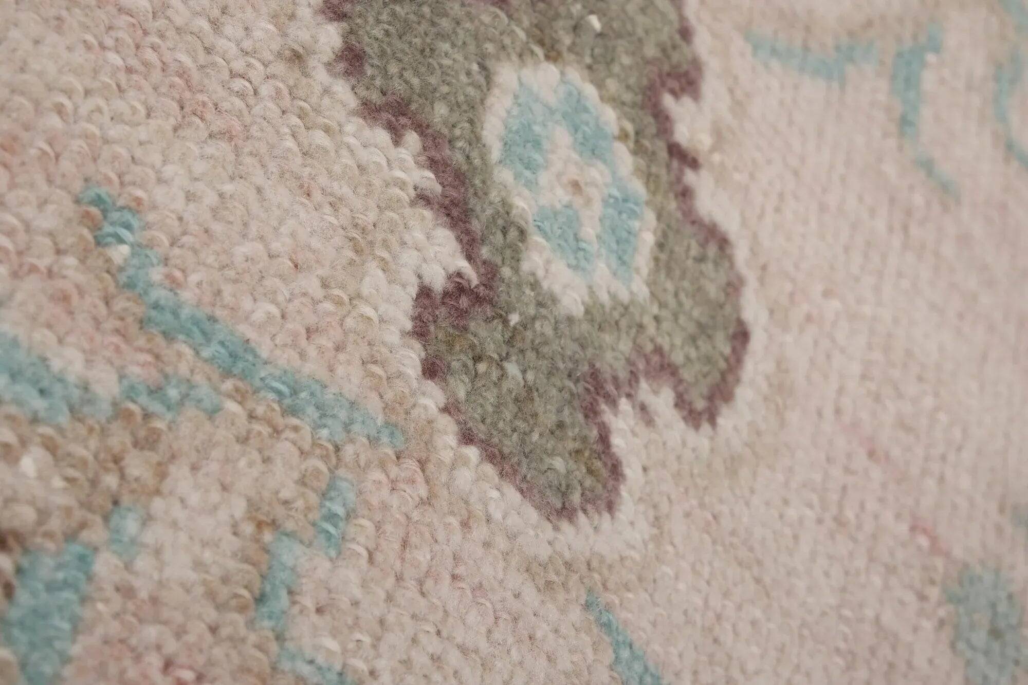 Vintage Turkish Oushak rug 146x285 cm