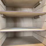 Vintage wooden curtain cabinet