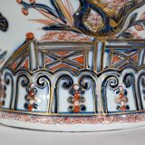 Vase with Imari decoration, signed H. Gibot - 1943