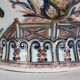 Vase with Imari decoration, signed H. Gibot - 1943