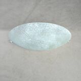 Drimmer Half-Moon Wall Lamp in worked glass 40 cm