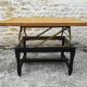 Table basse modulable en chêne