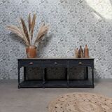 Grande table de drapier patinée (rénovée)