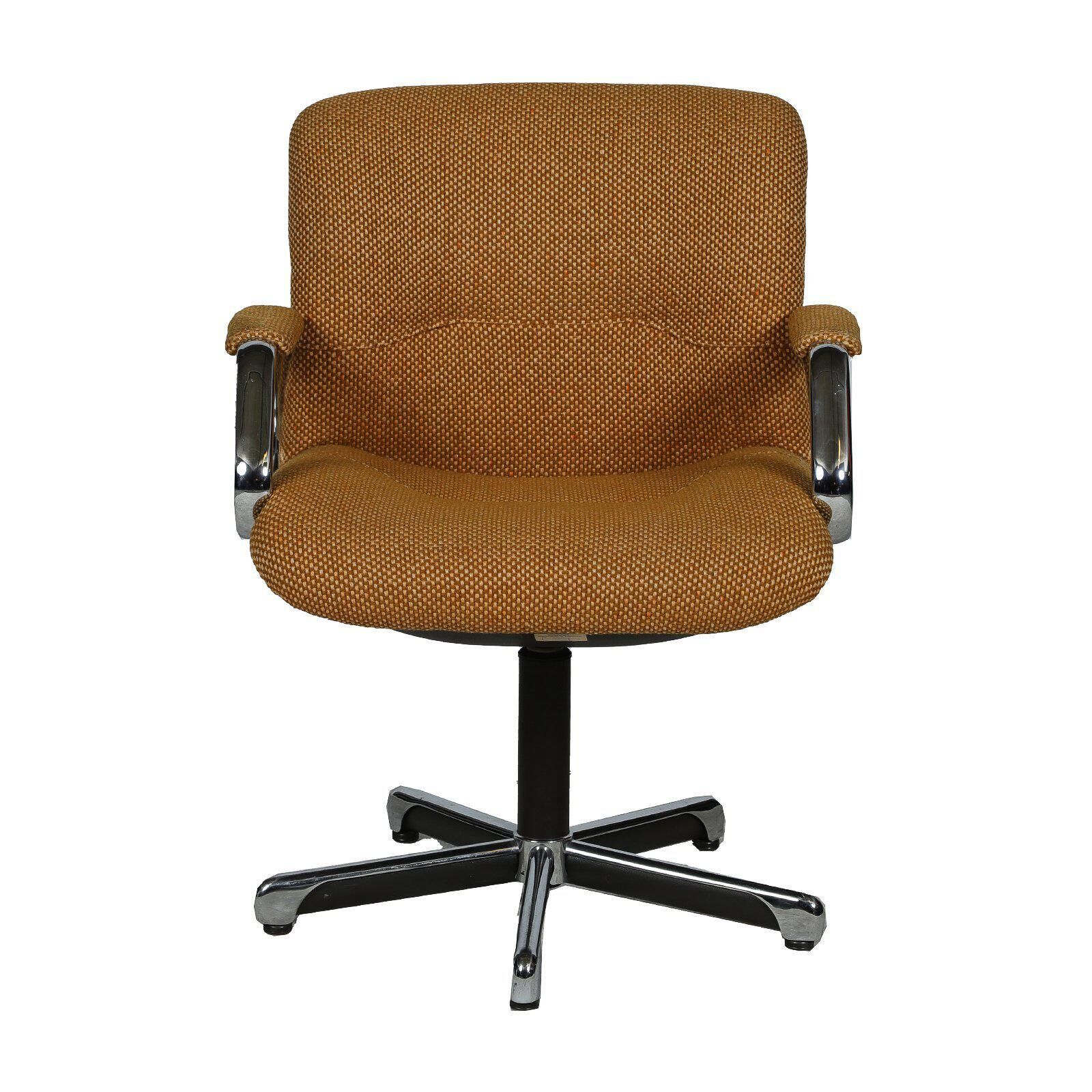 Vintage steelcase chair with armrests