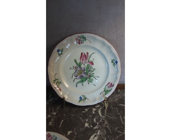 6 old plates Ket G Lunéville | Selency