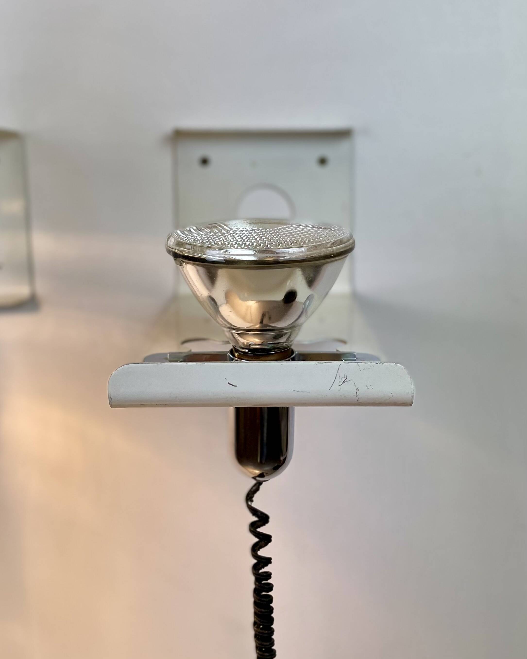 Squadra, Wall Sconces by Ezio Didone for Valenti, 1970s