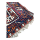 Persian wool oriental rug Iran burgundy handmade 230x320
