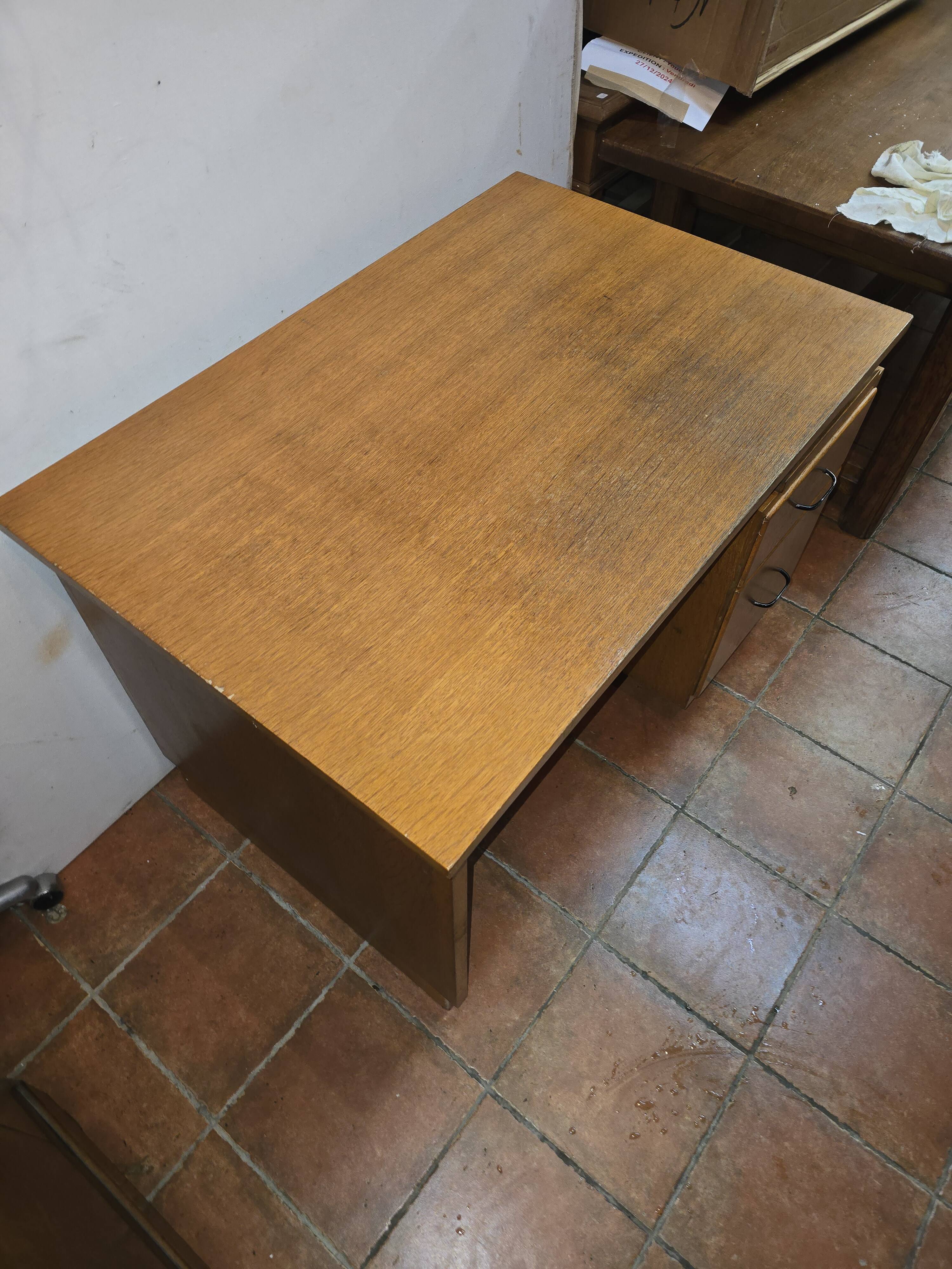 1960s Burwood Oak Desk