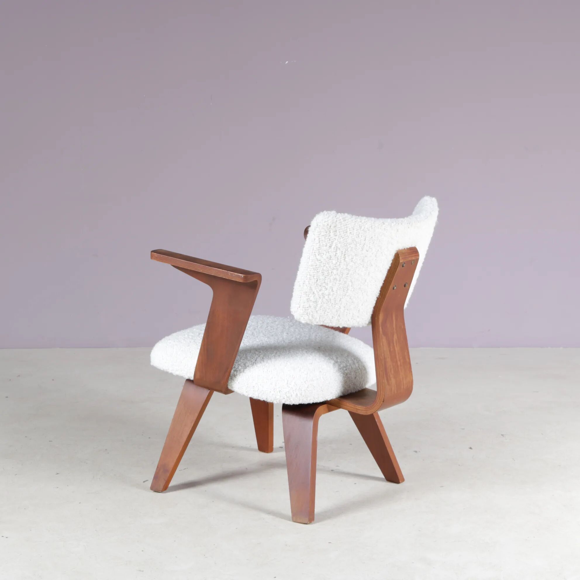 Fauteuil par Cor Alons pour De Boer Gouda, Pays-Bas 1950