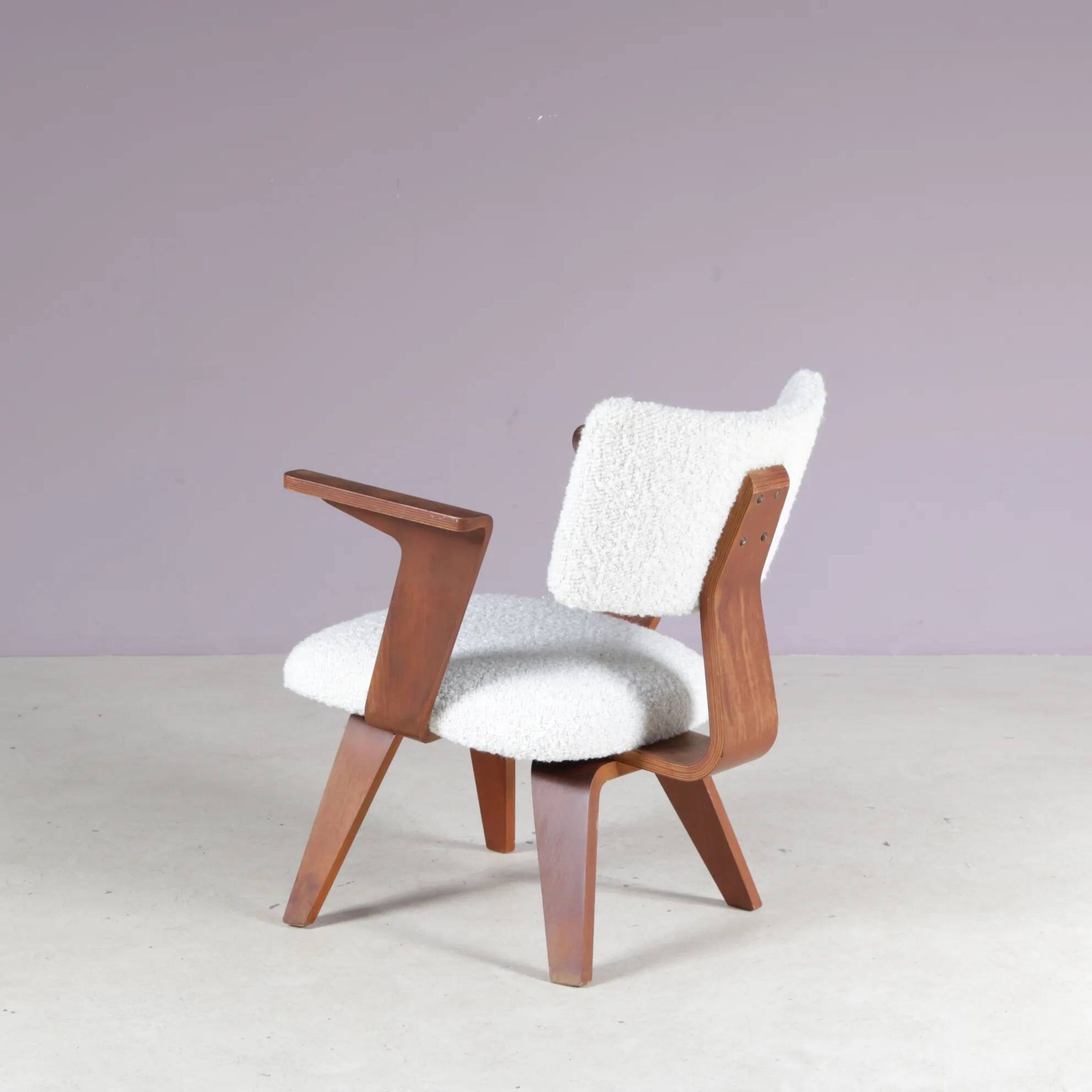 Fauteuil par Cor Alons pour De Boer Gouda, Pays-Bas 1950
