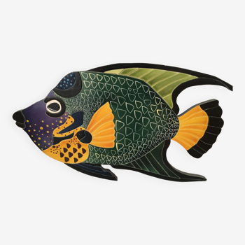 Tableau poisson décoratif éthique .