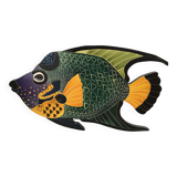 Tableau poisson décoratif éthique .