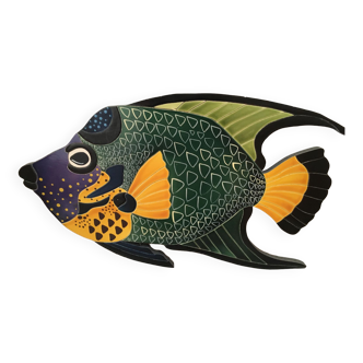 Ethical decorative fish painting.