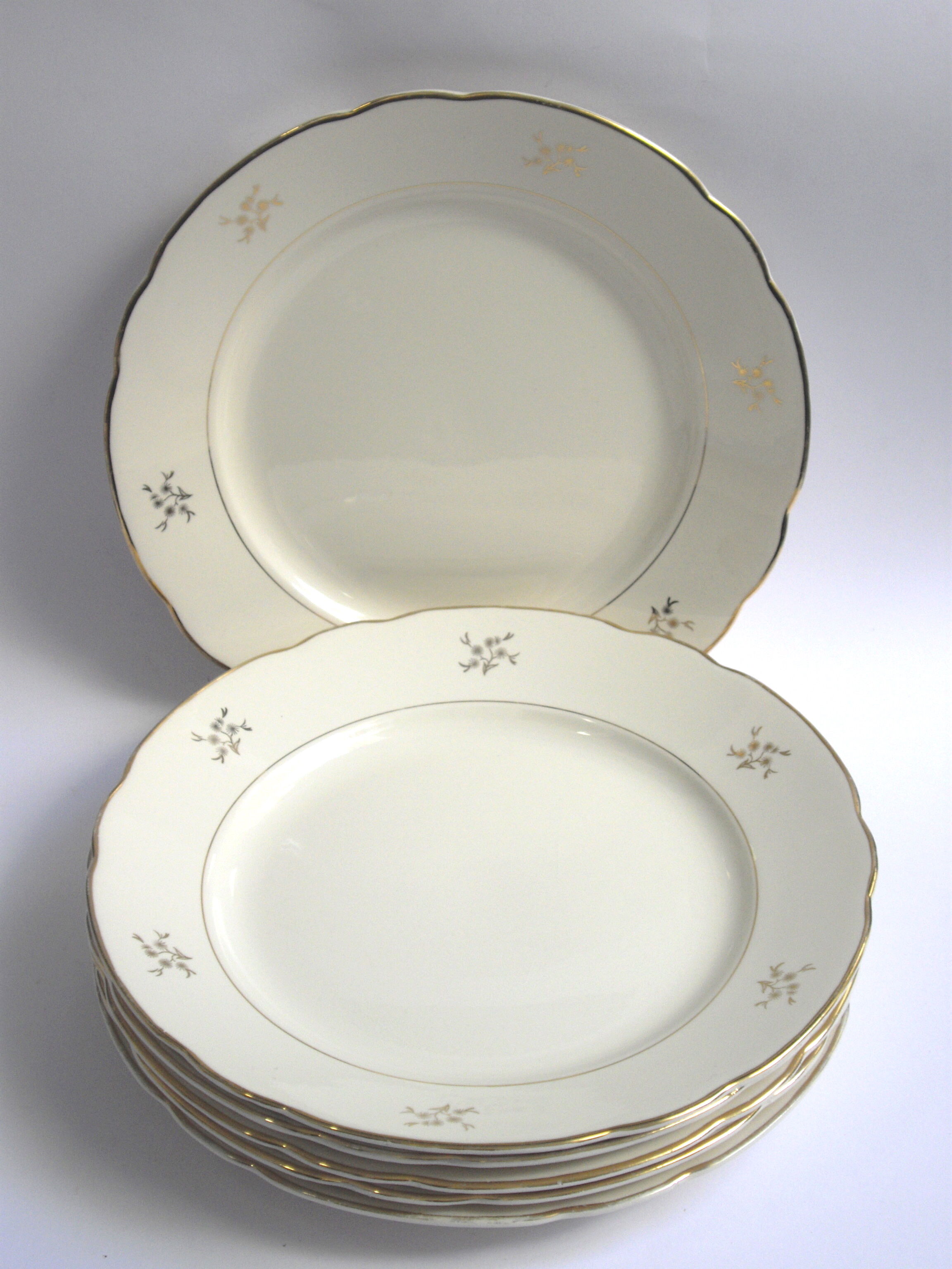 6 Villeroy & Boch flat plates
