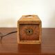 Vintage cork lamp 70s