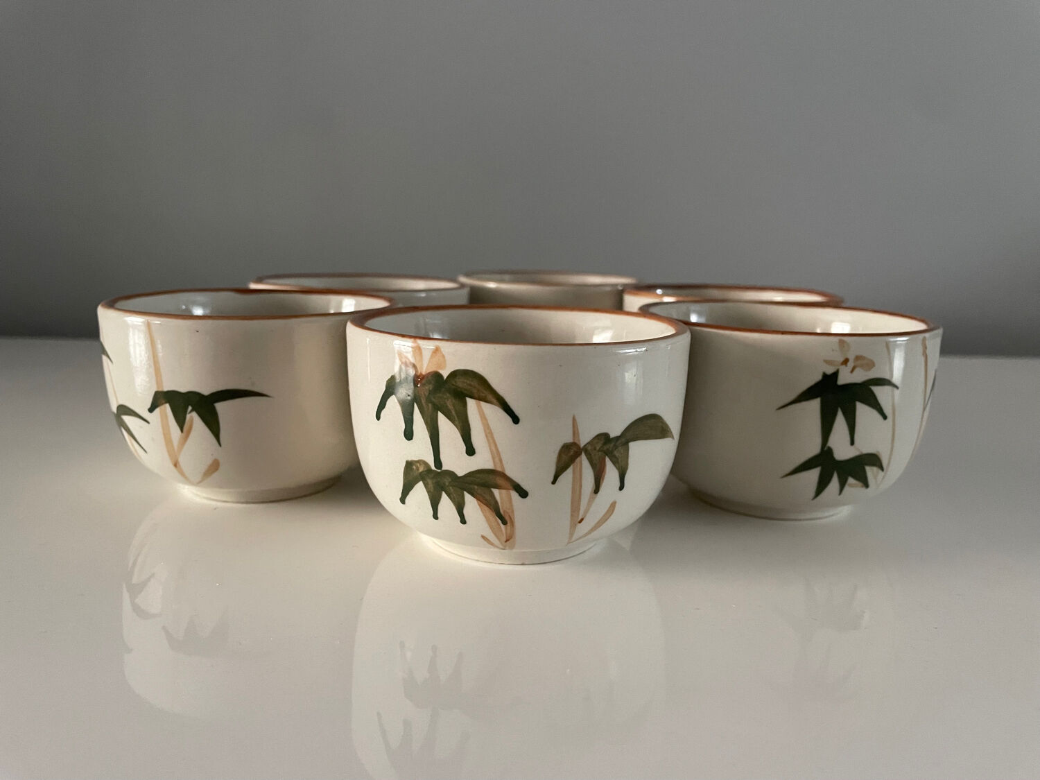 Set of 6 vintage cups