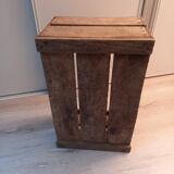 Old wooden box