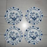 Set of 4 dessert plates