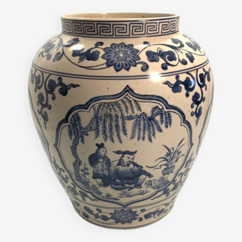 Grand vase potiche chinois