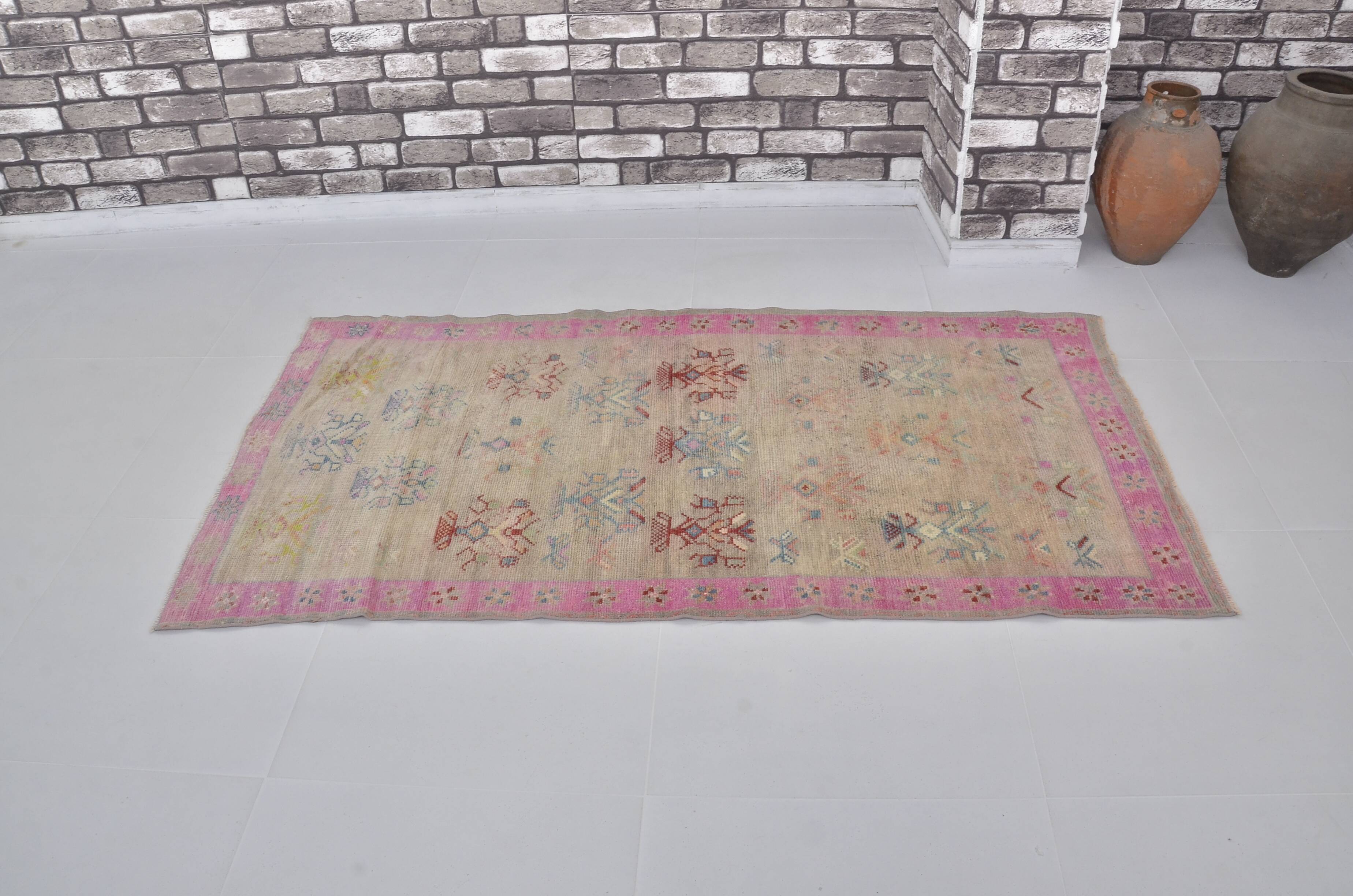 Oushak Anatolian Wool Carpet sku 1424