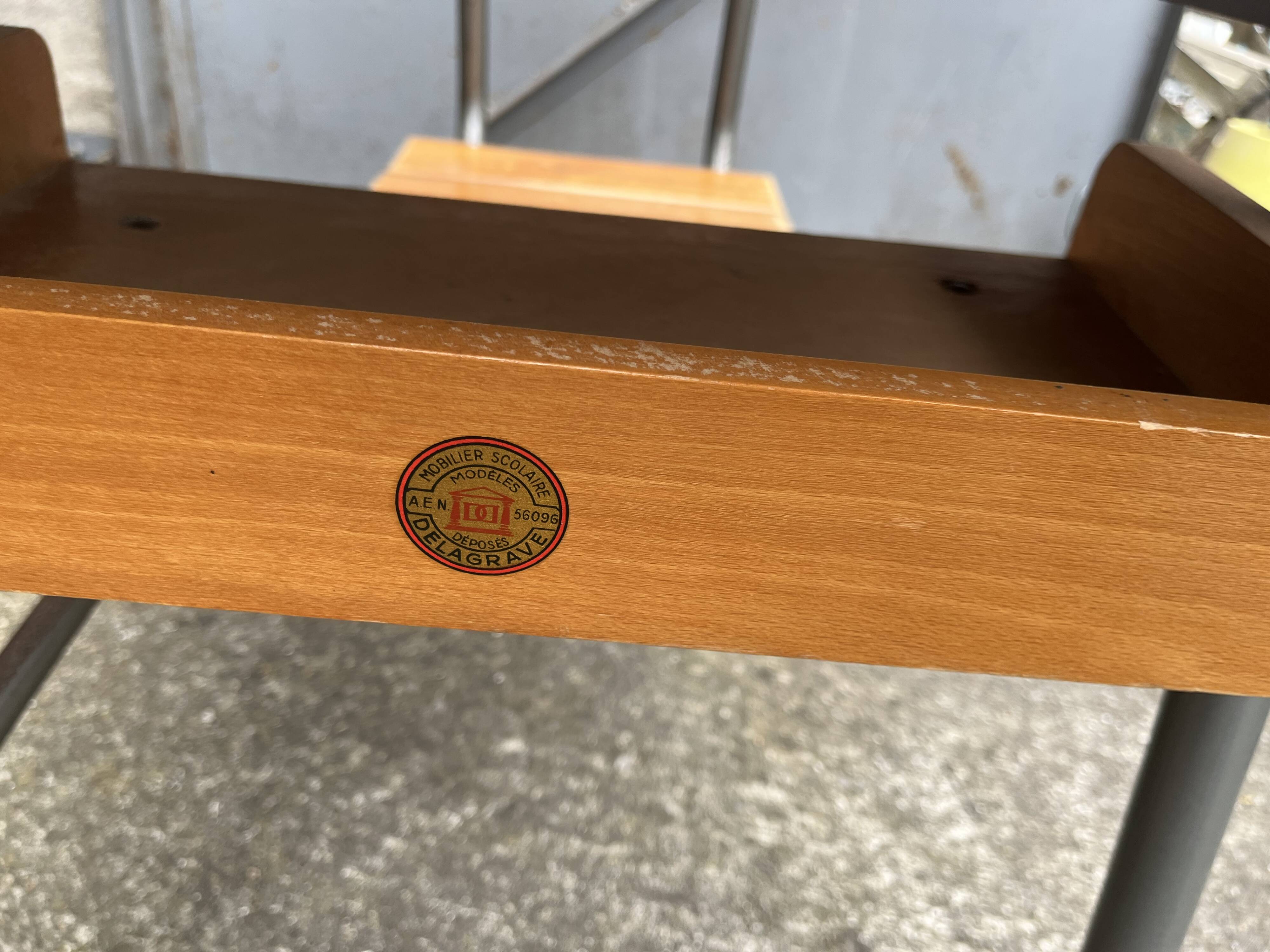 Delagrave vintage children's desk