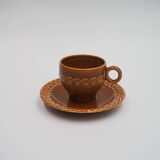 4 Pagnossin cups and 4 saucers