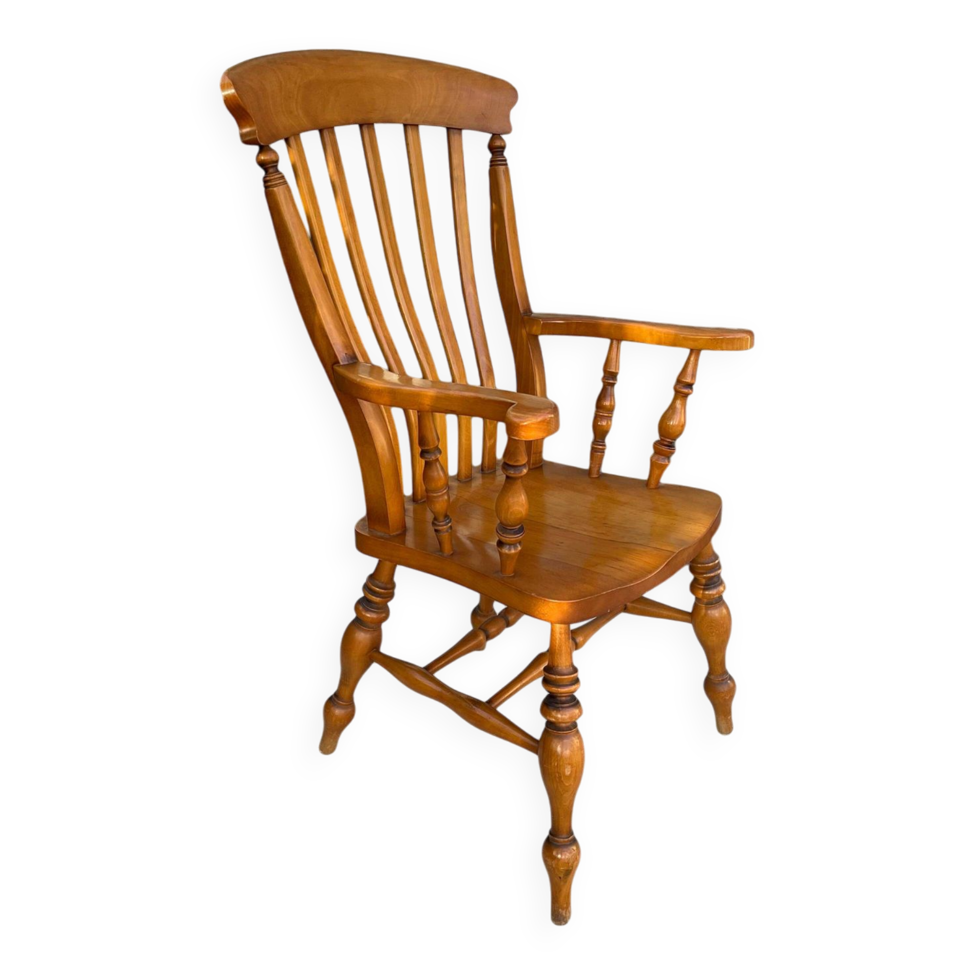 Wooden armchair