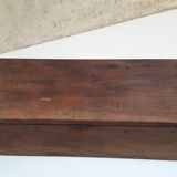 Wooden crate box 46.2x19.3cm with compartments