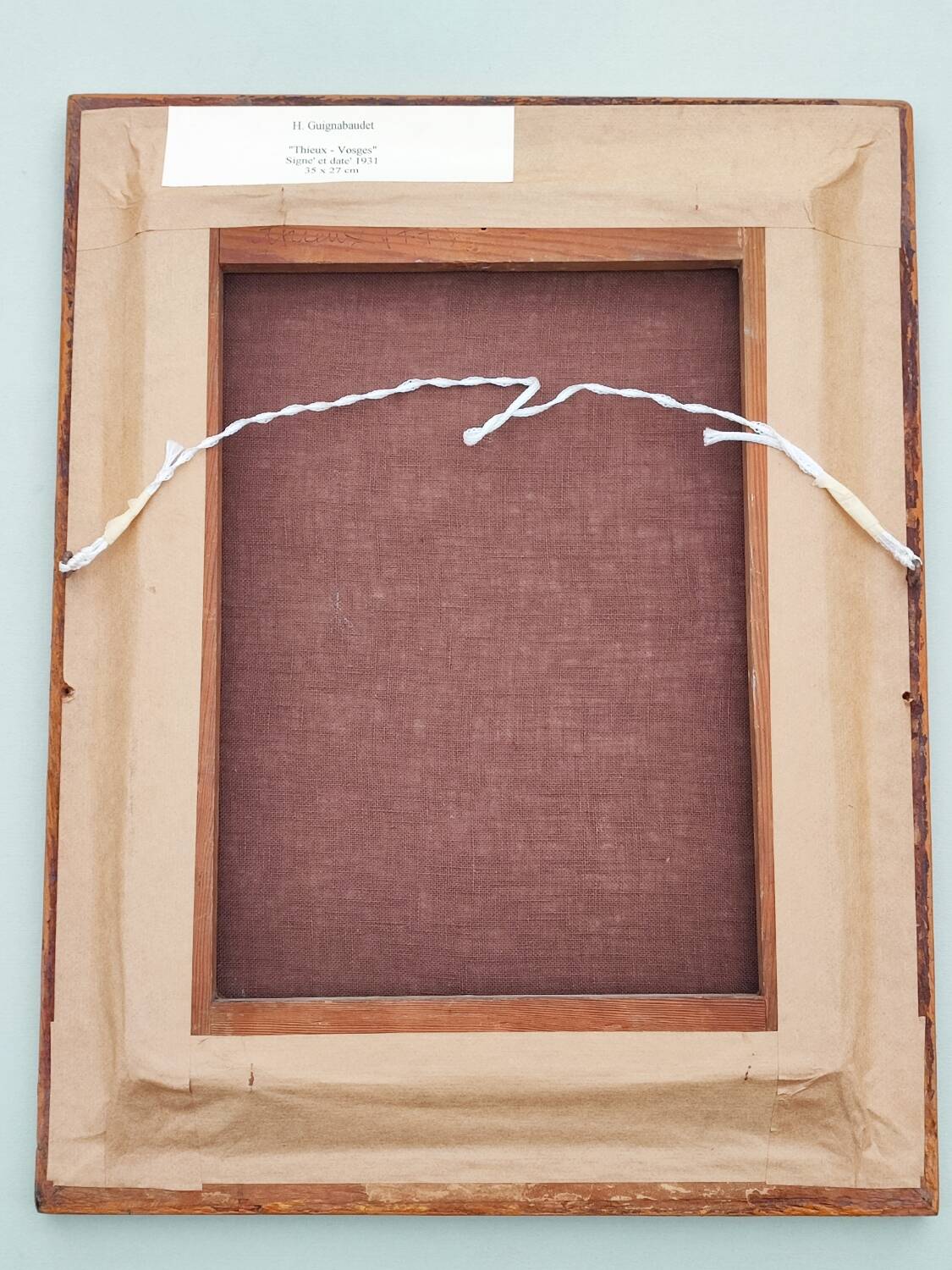 Oil painting - by H.Guignabaude