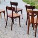 Set of 5 Stella Thonet bistro chairs from the 1950s